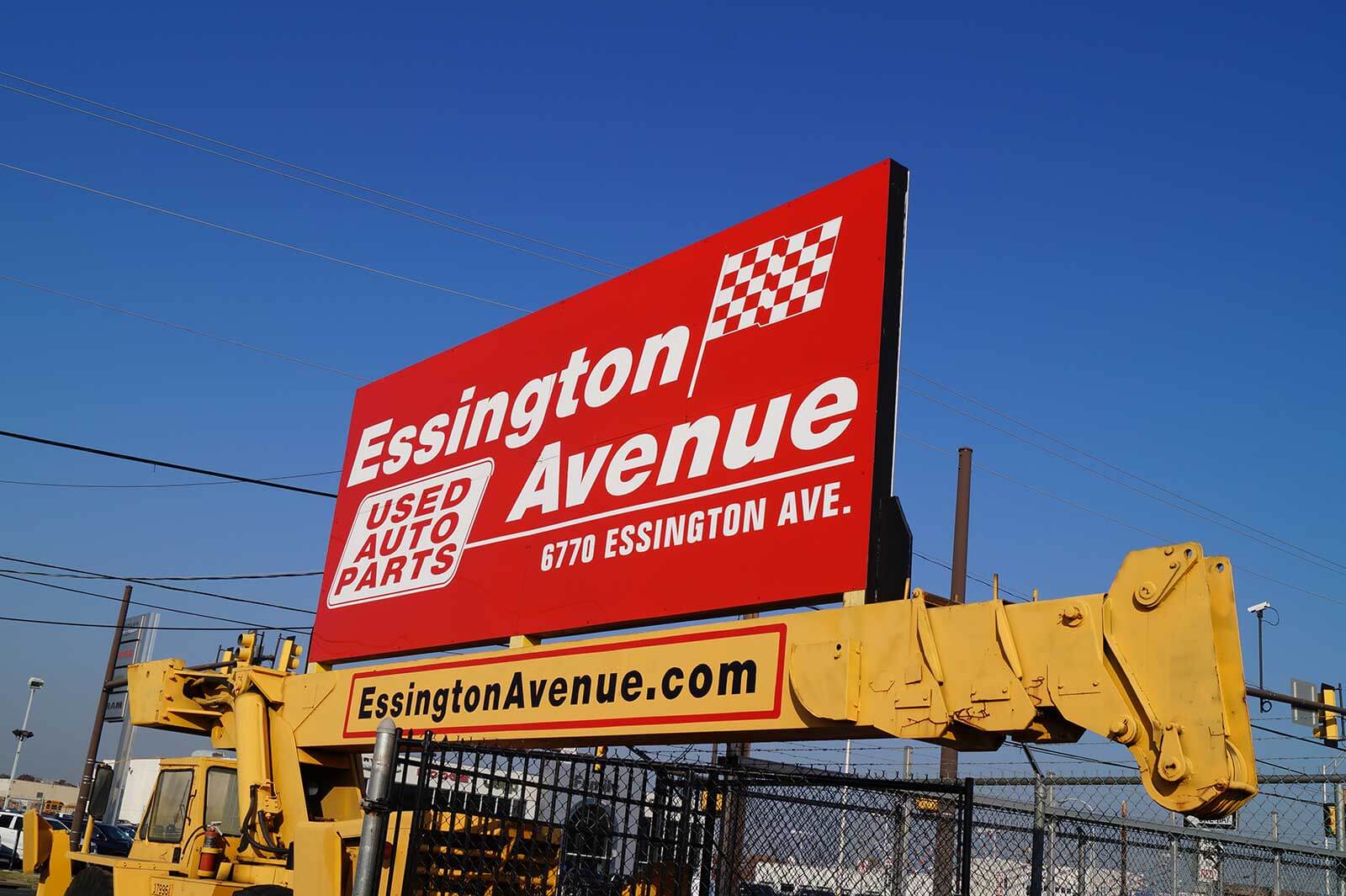 Visit the Essington Avenue Used Auto Parts Lot